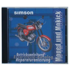 CD - Simson Moped und Mokick - Originaldokumente 