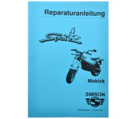 Reparaturanleitung Mokick Spatz MSA50 - Ausgabe 2000 
