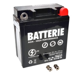 AGM-Batterie - 12V 3Ah - (Vlies - wartungsfrei) - Schwalbe 
