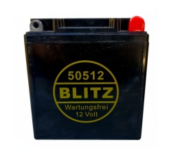 AGM-Batterie - 12V 5,5Ah - (Vlies - wartungsfrei) - S51, SR50 