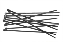 Kabelbinder, schwarz - 3,5 x 200mm 