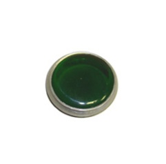 Kontrollglas Grün (PVC in Alueinfassung) für Leerlaufanzeige 