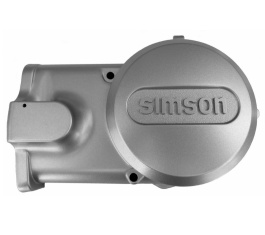 Lichtmaschinendeckel - SIMSON - silbermetallic lackiert 