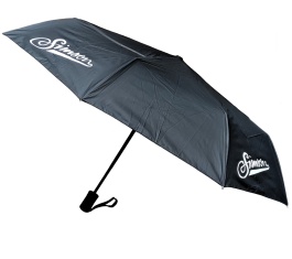Regenschirm - schwarz - Motiv: SIMSON 