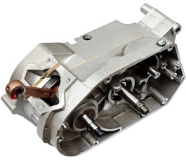 Rumpfmotor M500 - silbermetallic lackiert - 4-Gang - S51, KR51/2, SR50 