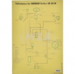 Schaltplan (40x57cm) SR50 N 
