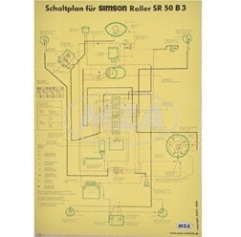Schaltplan (40x57cm) SR50B3 