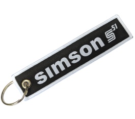 Schlüsselanhänger - Stoff - Motiv: SIMSON S51 