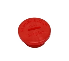 Verschlußschraube - rot (Öleinfüllöffnung) - ohne O-Ring - 1. Wahl 