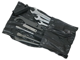 Werkzeugtasche schwarz - SET (10-teilig) gepackt - Simson Bordwerkzeug 