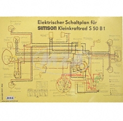 Schaltplan (69x49cm) S50B1 
