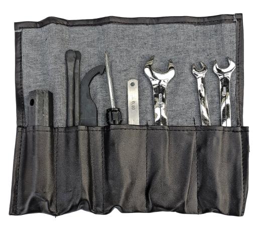 Werkzeugtasche braun - SET (10-teilig) gepackt - Simson Bordwerkzeug