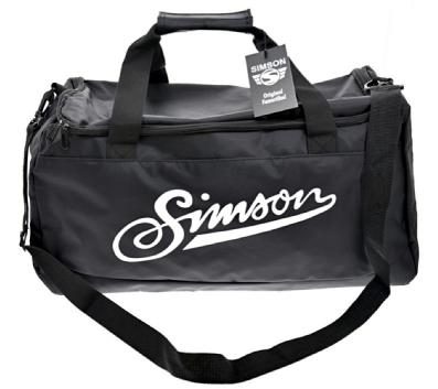Sporttasche, schwarz - Motiv: "SIMSON"
