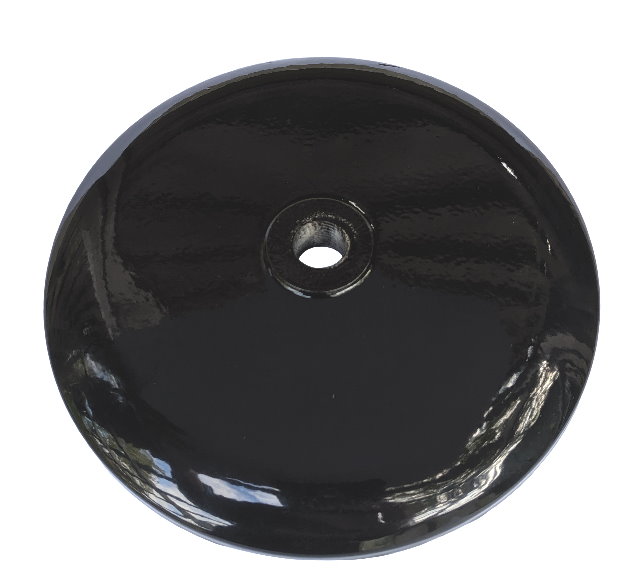 Simson Deckel für Vorderradnabe Aluminium schwarz glänzend KR51 S50 SR50 SR4-2 